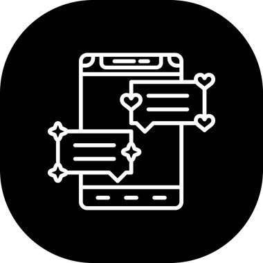 Aşk simgesinin vektör illüstrasyonu