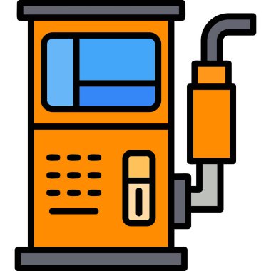 Benzin istasyonu. Basit tasarım