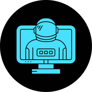 Seo simgesinin vektör illüstrasyonu