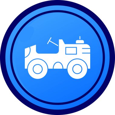 Eşsiz Kamyon Vektör Satırı Simgesi