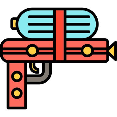 Yangın hortumu ikonu. özet çizimi