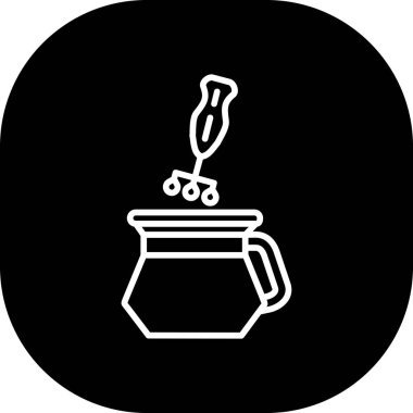 Vektör Kahve Simgesi illüstrasyonu