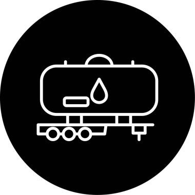 vektör benzin istasyonu simgesi