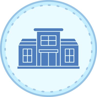 Ev simgesinin vektör illüstrasyonu