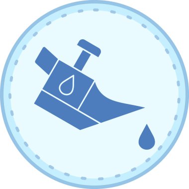 Modern bir simgenin vektör illüstrasyonu