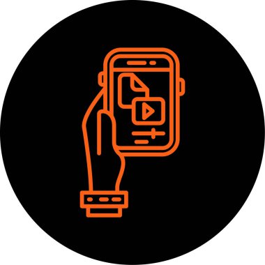 seo modern simgesinin vektör illüstrasyonu