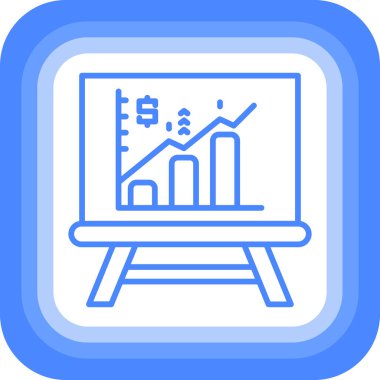 Çizelge. Web simgesi basit illüstrasyon