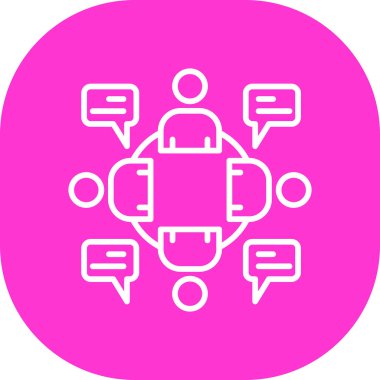 iş simgesi vektör illüstrasyonu