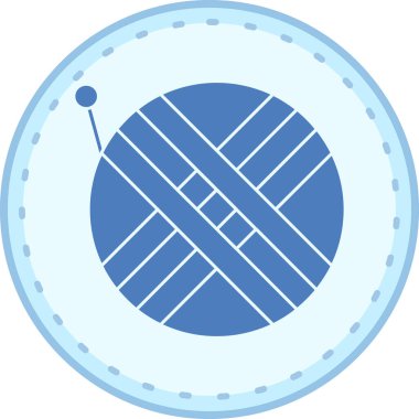 Mavi arkaplanın vektör illüstrasyonu