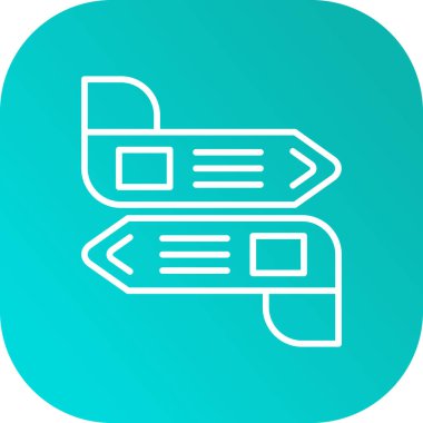 vektör yönü ok simgesi