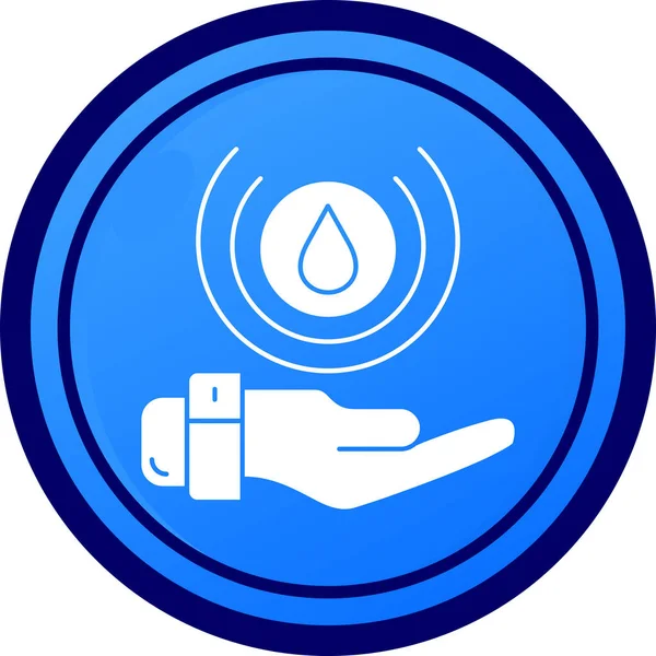 su damla eller simgesini