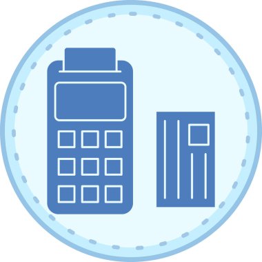 Hesap makinesinin vektör çizimi