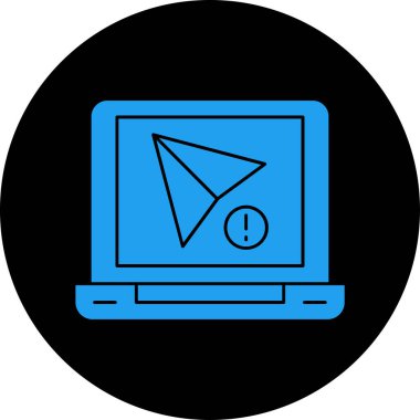 E-posta. Web simgesi basit illüstrasyon