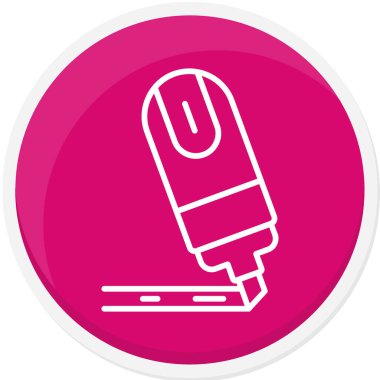 Modern simgenin vektör illüstrasyonu