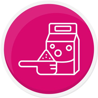 vektör illüstrasyonu, yiyecek simgesi