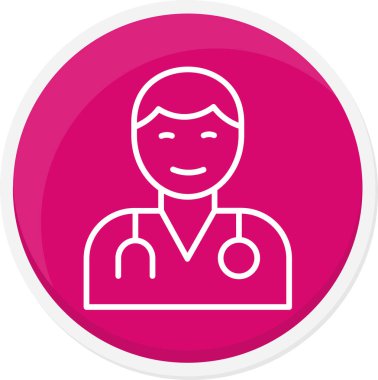 Kadın doktor simgeyi yuvarladı