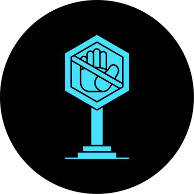 Bir elin vektör illüstrasyonu