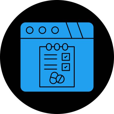 Gıda simgesinin vektör illüstrasyonu