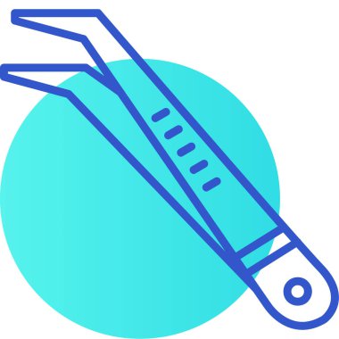 Modern tıbbi simgenin vektör illüstrasyonu