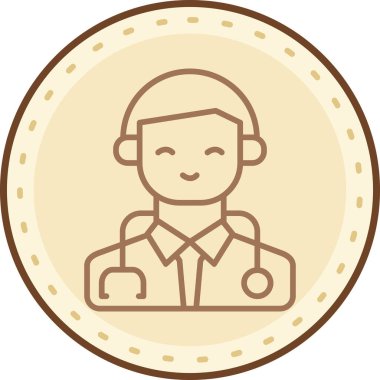 Rozet Simgesi Moda Biçiminde İzole Arkaplan