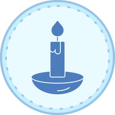 Mum. Web simgesi basit illüstrasyon