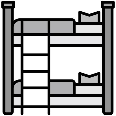 Çizgi film simgesinin vektör çizimi