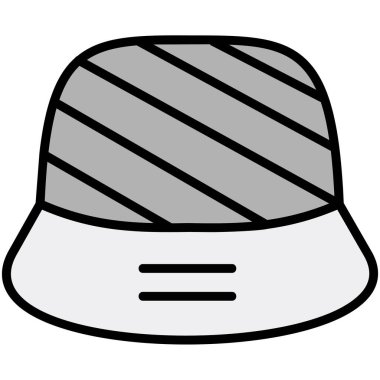 kapak giysi simgesi ana hat biçiminde