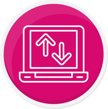 Ok. Web simgesi basit tasarım