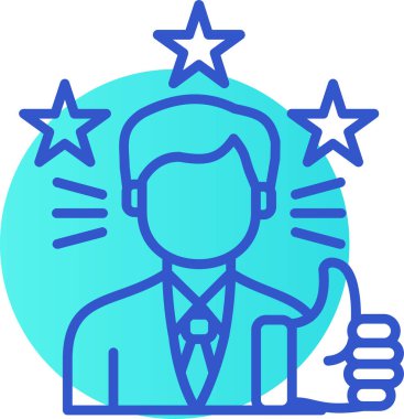 Müşteri derecelendirme simgesi - özet biçimi