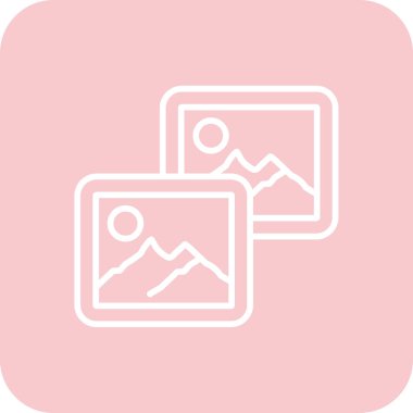 Bir fotoğraf makinesinin vektör illüstrasyonu