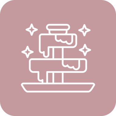 Modern simgenin vektör illüstrasyonu