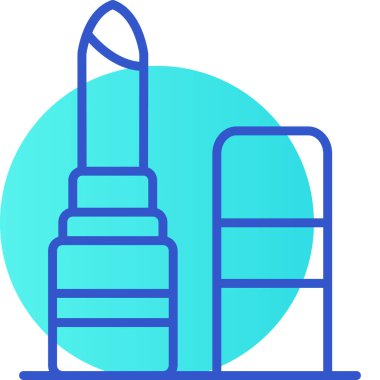 Modern b 'nin vektör illüstrasyonu eksik simgesi