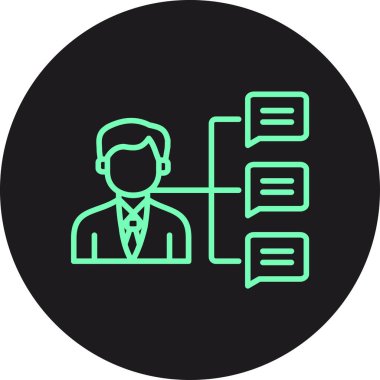 Belge simgesinin vektör illüstrasyonu