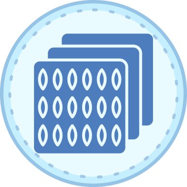 Kart. Web simgesi basit illüstrasyon