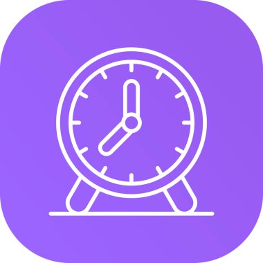 Alarm Vektörü Simgesi Tasarım İllüstrasyonu