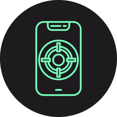 vektör mobil web ico