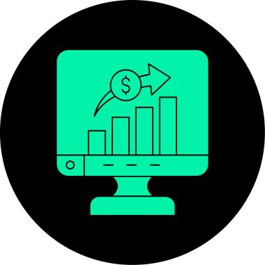 Vektör çizelgesi simgesi, resimleme