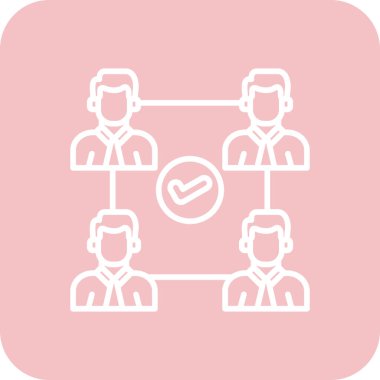 Seo simgesinin vektör illüstrasyonu