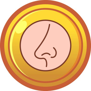 Bozuk Para Simgesi Moda Biçiminde İzole Arkaplan