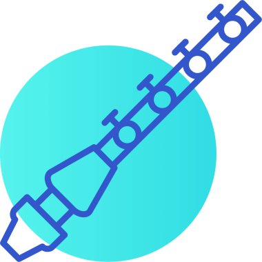 Tek bir simgenin vektör illüstrasyonu