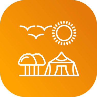 Modern simgenin vektör illüstrasyonu