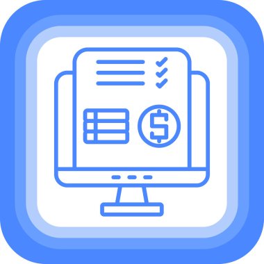 İnternetten alışveriş. Basit tasarım