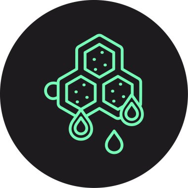 Beyaz arkaplanda izole edilmiş ana hatlı su ikonu damlası. vektör.