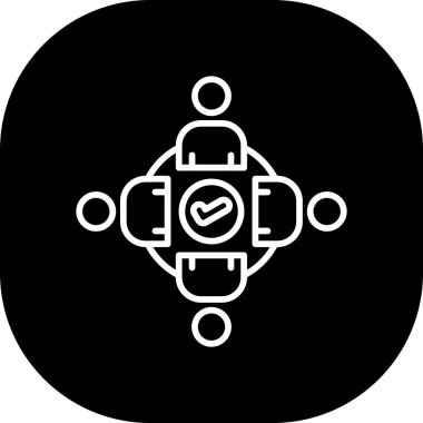 seo modern simgesinin vektör illüstrasyonu