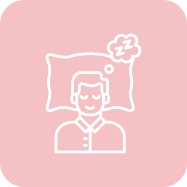 İnsan yüzünün basit vektör simgesi