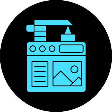 Kişisel ve ticari kullanım için vektör simgesi