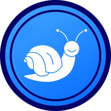 Salyangoz kutsal kişilerin resmi, vektör çizim