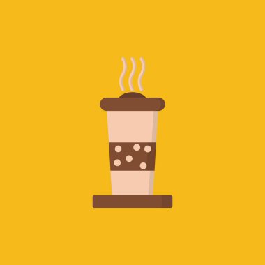 vektör kahve bardağı simgesi