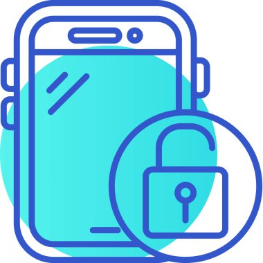 cep telefonu ikonu vektör illüstrasyonu