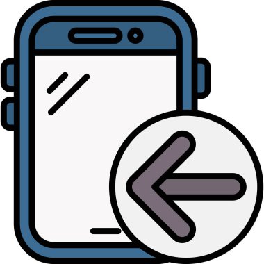 mobil simge vektör illüstrasyonu